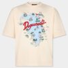 Aloha Souvenir T-shirt met losse pasvorm