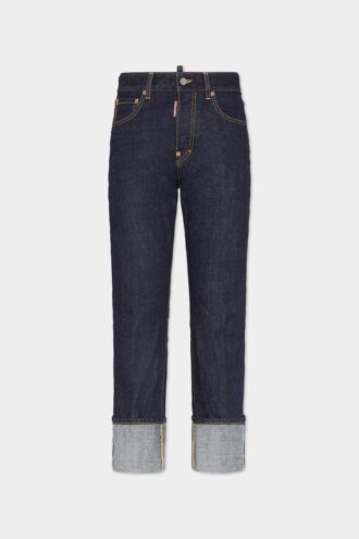 Authentieke Tomboy-jeans met denimwas