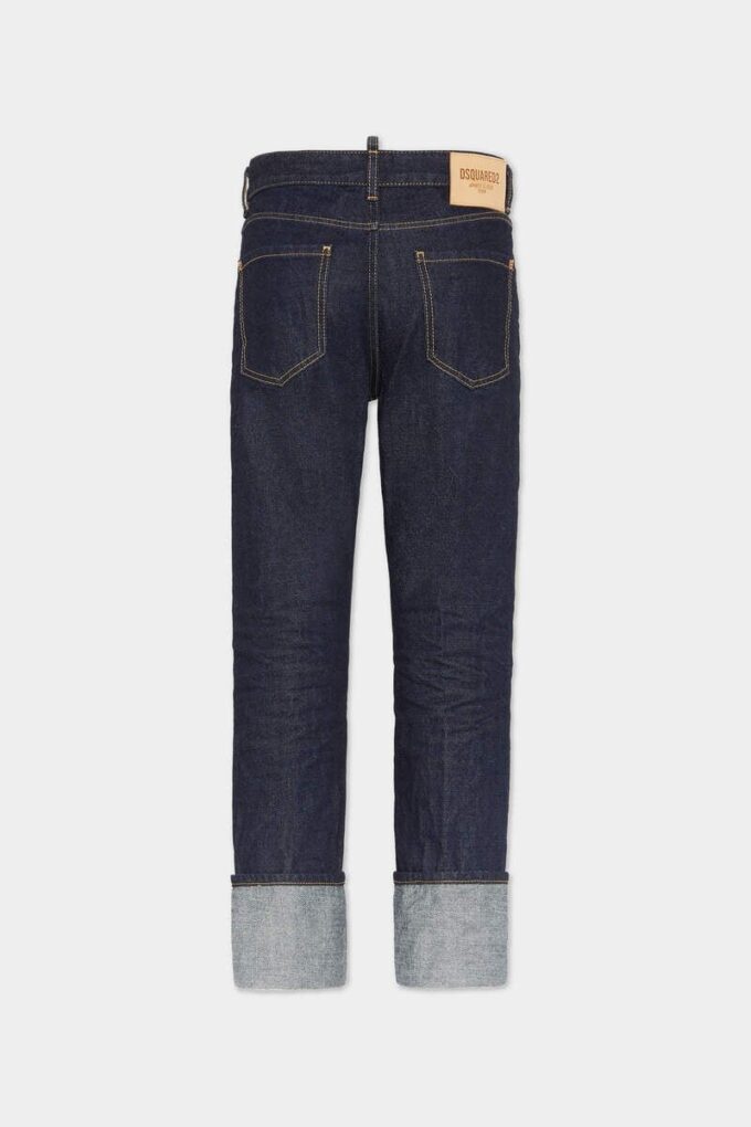 Authentieke Tomboy-jeans met denimwas Authentieke Tomboy-jeans met denimwas