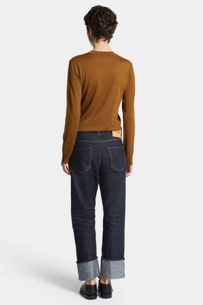 Authentieke Tomboy-jeans met denimwas Authentieke Tomboy-jeans met denimwas