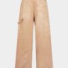 Baggy Carpenter-Jeans, in de massa geverfd Baggy Carpenter-Jeans, in de massa geverfd