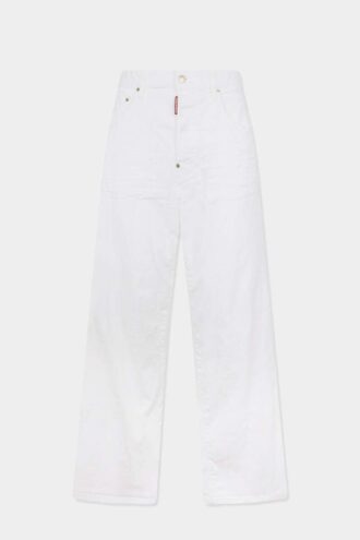 Baggy jeans, in de massa geverfd