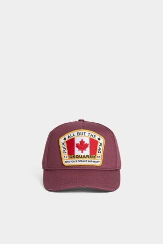 Baseballpet met Canadese vlag