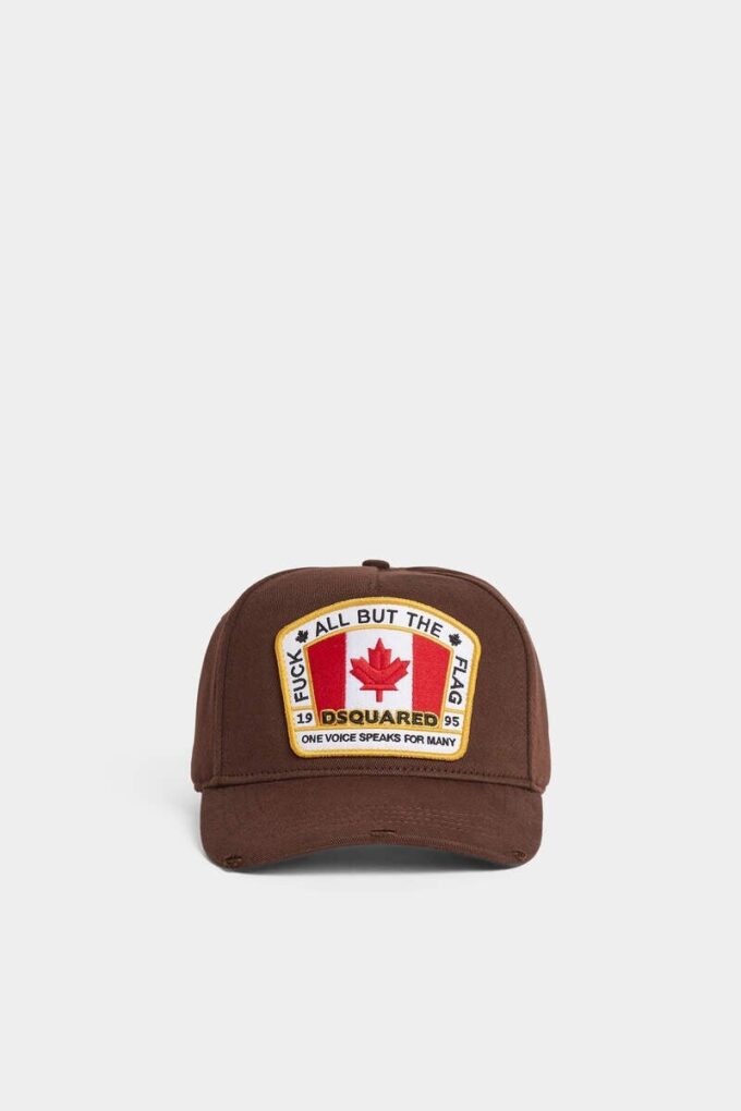 Baseballpet met Canadese vlag Baseballpet met Canadese vlag
