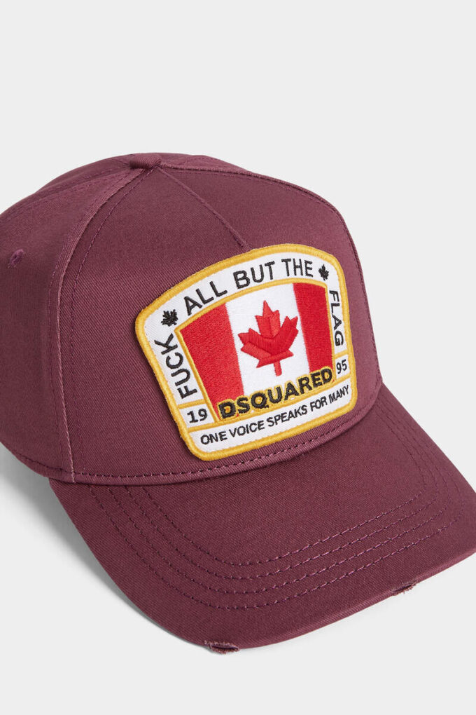 Baseballpet met Canadese vlag Baseballpet met Canadese vlag
