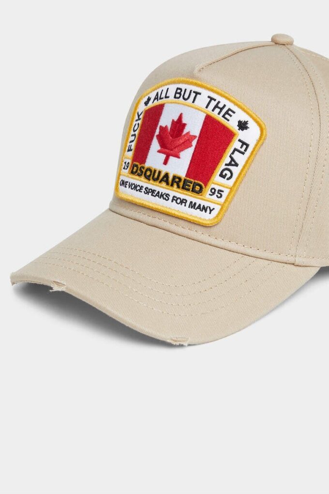 Baseballpet met Canadese vlag Baseballpet met Canadese vlag