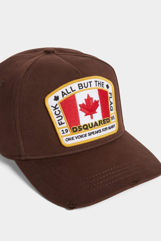 Baseballpet met Canadese vlag Baseballpet met Canadese vlag