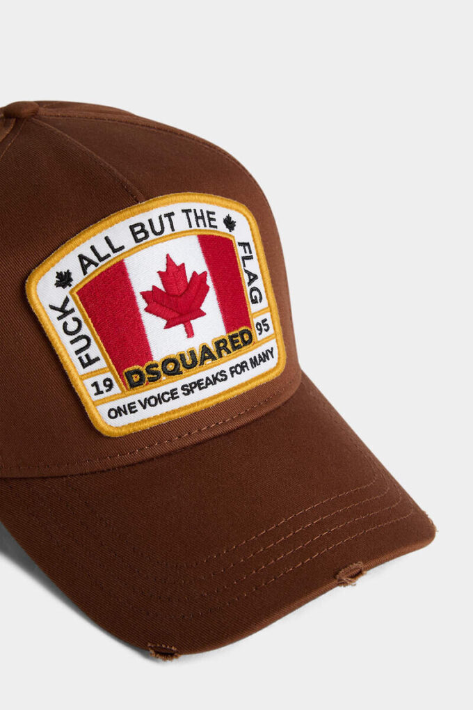 Baseballpet met Canadese vlag Baseballpet met Canadese vlag