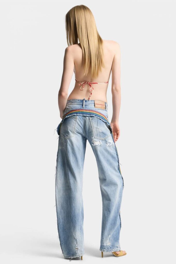 Be Proud Wash Loose Twist Jeans Be Proud Wash Loose Twist Jeans