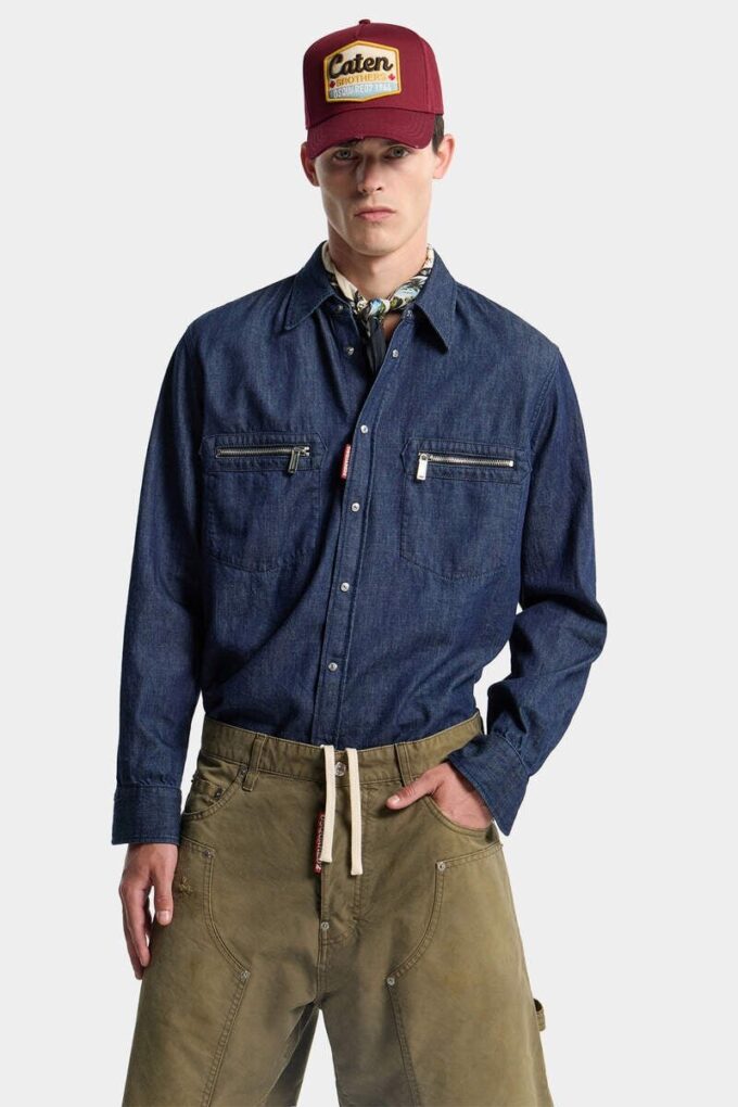 Bikershirt, wasbaar in nat en droog Bikershirt, wasbaar in nat en droog