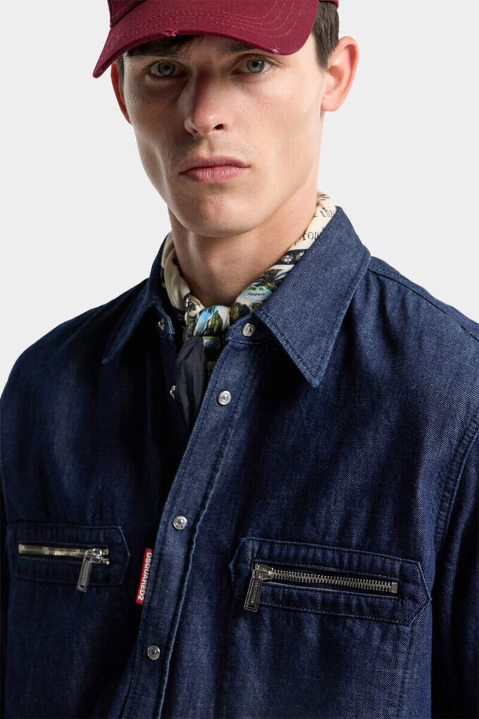Bikershirt, wasbaar in nat en droog Bikershirt, wasbaar in nat en droog