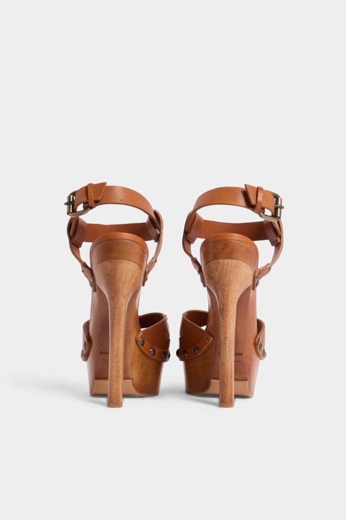 Bondage-Sandalen-Klompen Bondage-Sandalen-Klompen