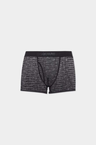 Boxershort met logo over het hele oppervlak