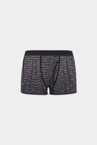Boxershort met logo over het hele oppervlak