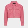 Boxy jeans-jas van Oxford-denim Boxy jeans-jas van Oxford-denim