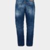 Bro-jeans met medium gescheurde wassing Bro-jeans met medium gescheurde wassing