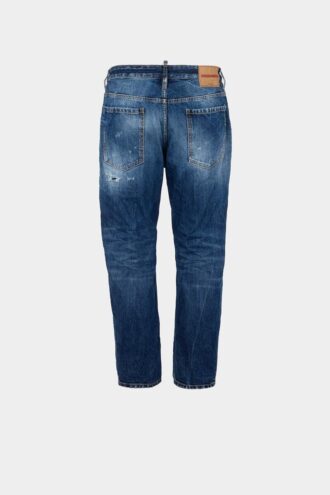 Bro-jeans met medium gescheurde wassing