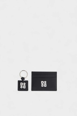 Cadeaudoos met creditcardhouder en sleutelhanger