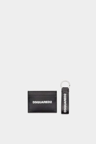 Cadeaudoos met creditcardhouder en sleutelhanger
