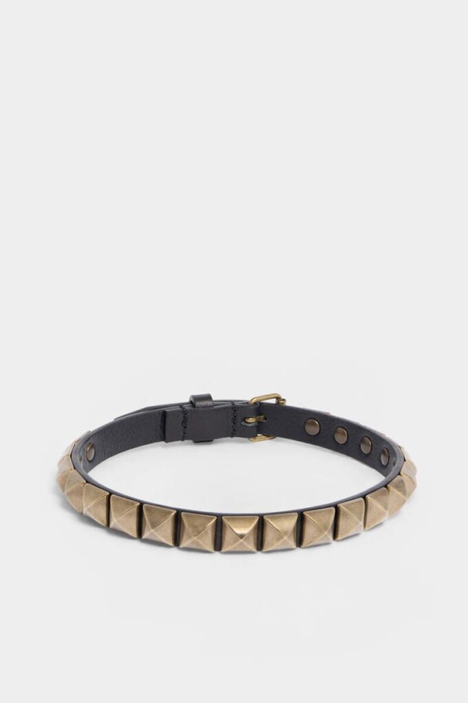 Choker met studs over de hele lengte Choker met studs over de hele lengte