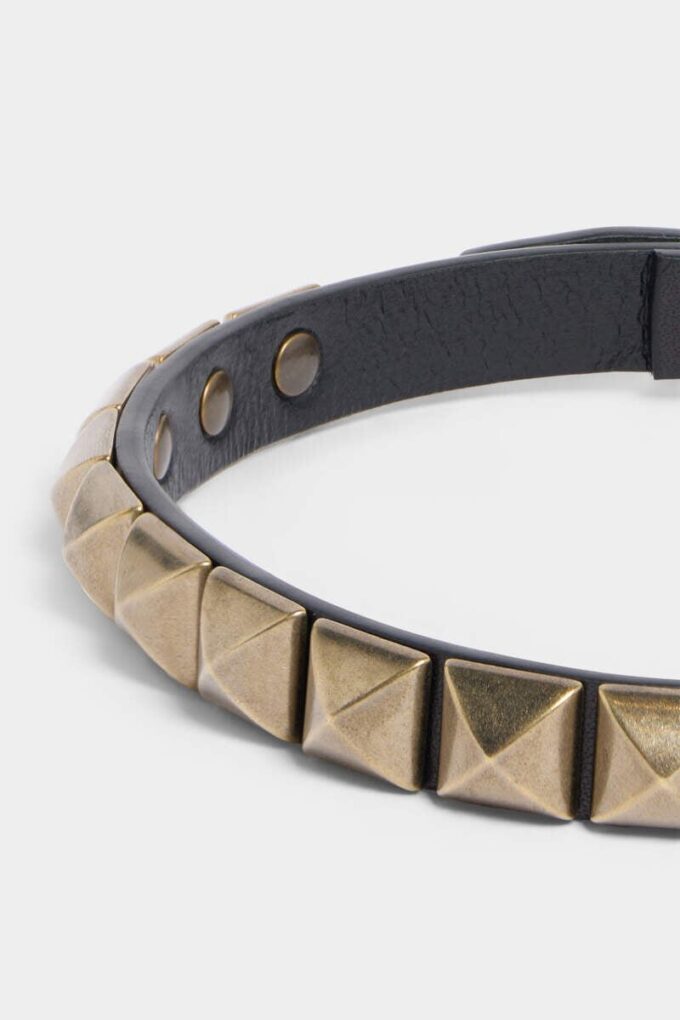 Choker met studs over de hele lengte Choker met studs over de hele lengte