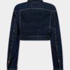 Cimosa authentiek Japans kort boxy Jeans-jasje Cimosa authentiek Japans kort boxy Jeans-jasje