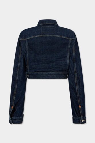 Cimosa authentiek Japans kort boxy Jeans-jasje