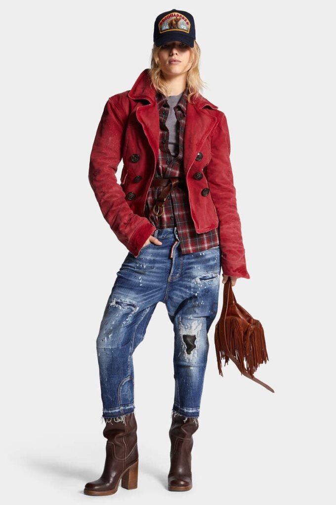 Cropped D2-trui
