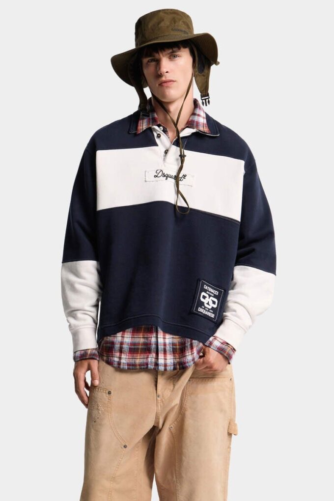 D2 College Rugby Fit Sweater D2 College Rugby Fit Sweater