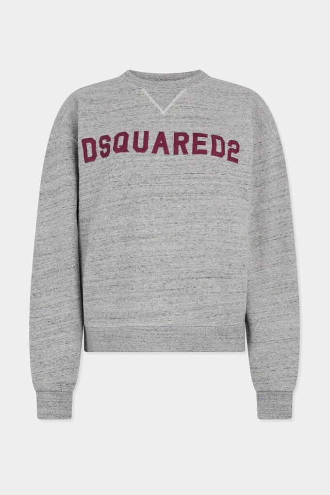 D2 College T-shirt met ronde hals, korte mouwen en wijde pasvorm D2 College T-shirt met ronde hals, korte mouwen en wijde pasvorm