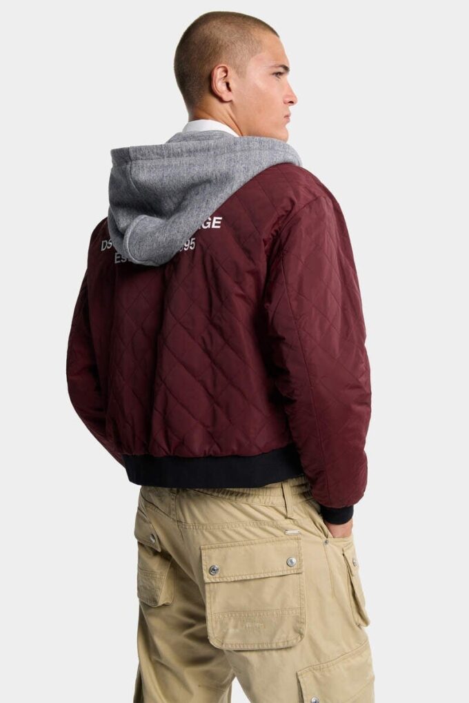 D2 Heritage gewatteerde bomberjack D2 Heritage gewatteerde bomberjack