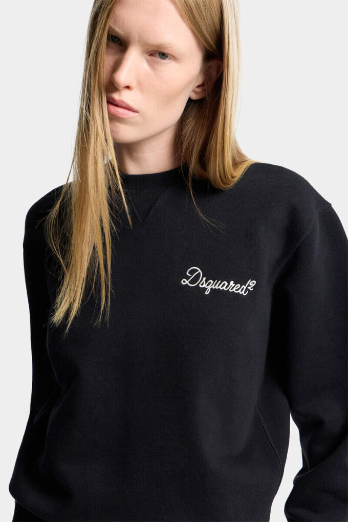 D2 Signature Just Right Fit T-shirt met ronde hals
