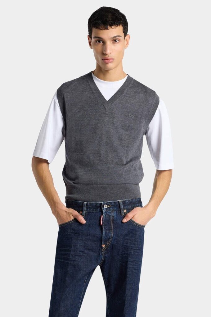 D2 wollen vest D2 wollen vest