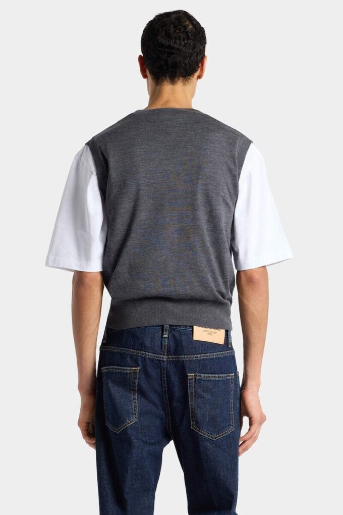 D2 wollen vest D2 wollen vest
