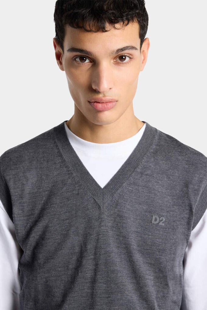 D2 wollen vest D2 wollen vest