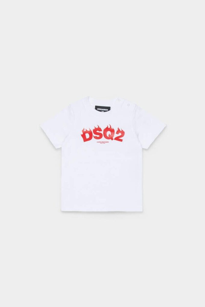 D2Kids Dsq2 T-shirt voor pasgeborenen D2Kids Dsq2 T-shirt voor pasgeborenen