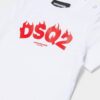 D2Kids Dsq2 T-shirt voor pasgeborenen D2Kids Dsq2 T-shirt voor pasgeborenen