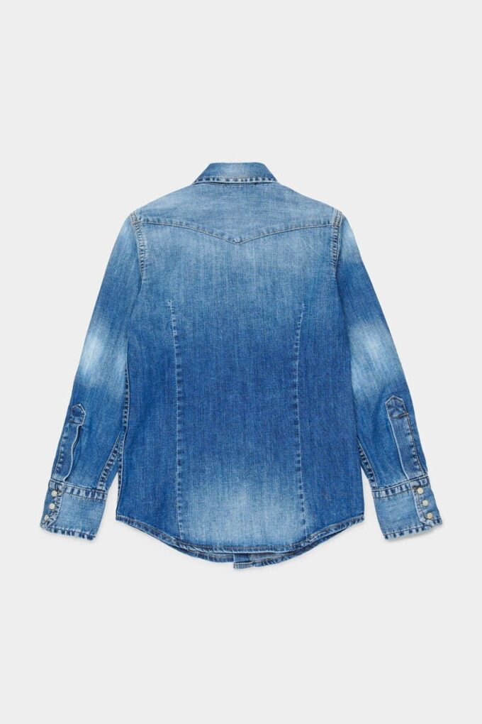 D2Kids Junior denim overhemd D2Kids Junior denim overhemd
