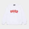 D2Kids Junior Dsq2 T-shirt met ronde hals D2Kids Junior Dsq2 T-shirt met ronde hals