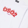 D2Kids Junior Dsq2 T-shirt met ronde hals D2Kids Junior Dsq2 T-shirt met ronde hals