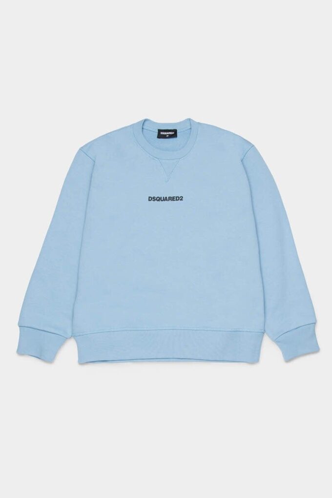 D2Kids Junior Dsquared2 Logo T-shirt met ronde hals D2Kids Junior Dsquared2 Logo T-shirt met ronde hals