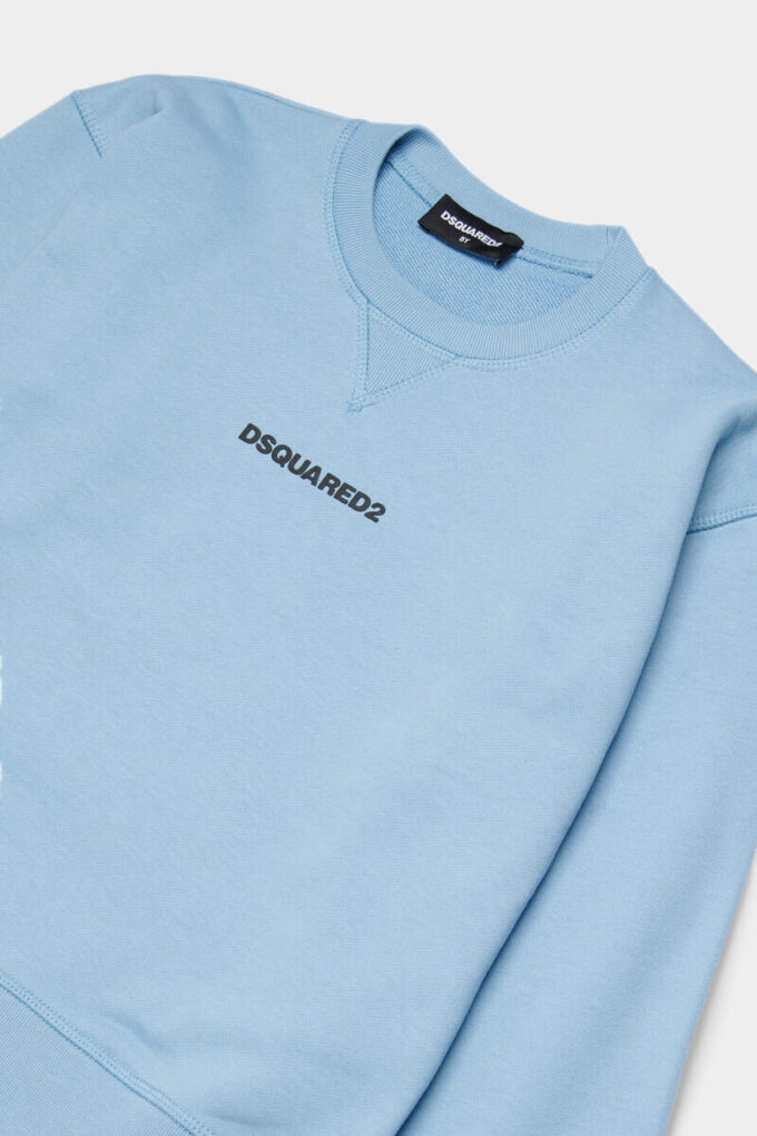 D2Kids Junior Dsquared2 Logo T-shirt met ronde hals D2Kids Junior Dsquared2 Logo T-shirt met ronde hals