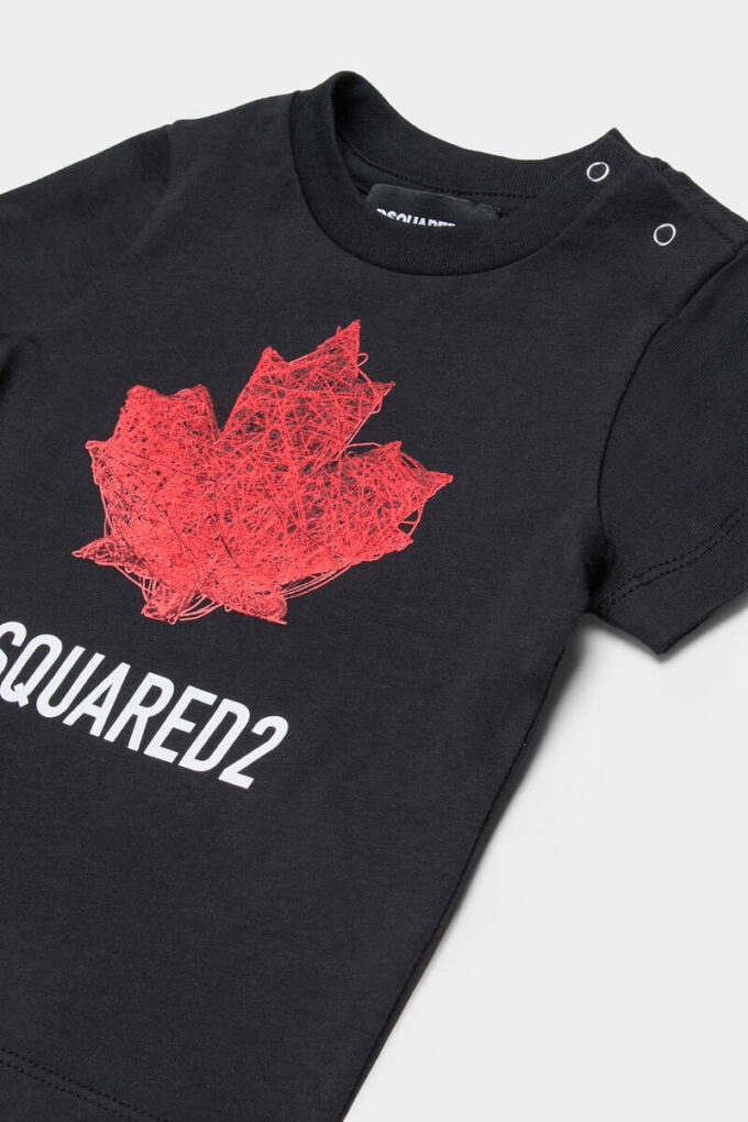 D2Kids Maple Leaf T-shirt voor pasgeborenen