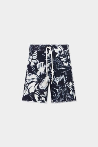 Dancing Flowers gebreide korte broek