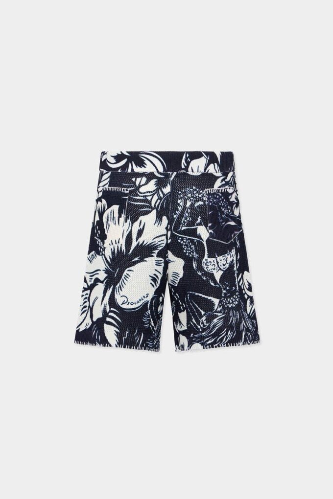 Dancing Flowers gebreide korte broek Dancing Flowers gebreide korte broek