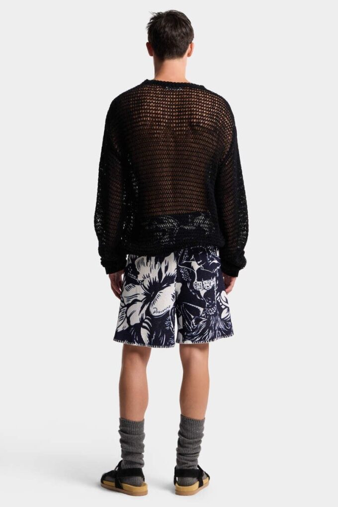 Dancing Flowers gebreide korte broek Dancing Flowers gebreide korte broek