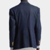 Denim blazer met dubbele rij knopen Denim blazer met dubbele rij knopen