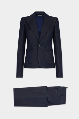 Denim pak met indigo-was