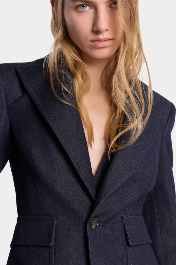 Denim pak met indigo-was Denim pak met indigo-was