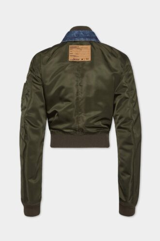 Donkerblauw hybride pilotenjeansjack